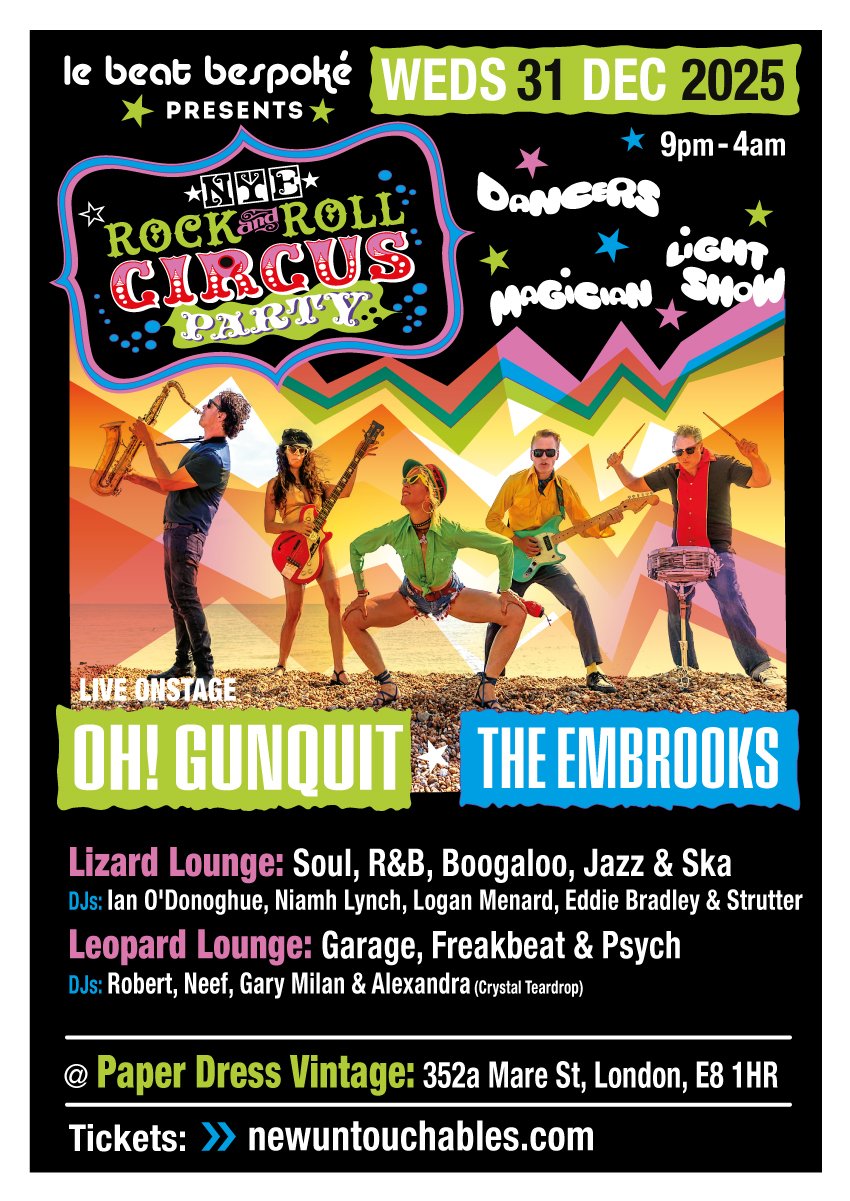 NYE Rock N Roll Circus 2025 (Early Bird) - Image 2