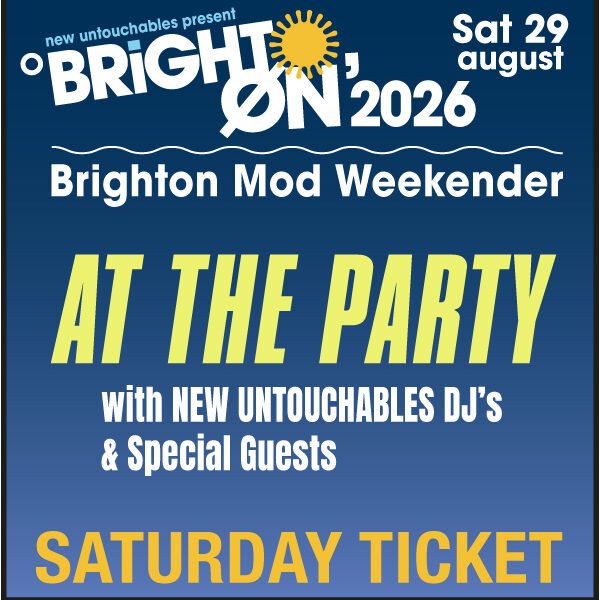 Brighton Mod Weekender - Saturday 2026