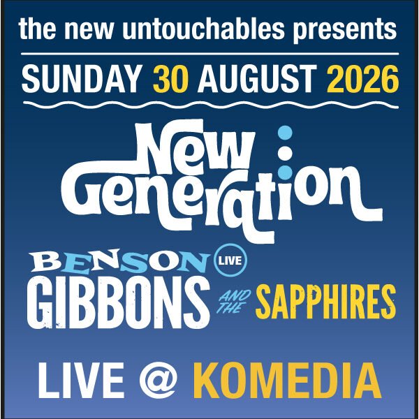 Brighton Mod Weekender New Generation with Benson Gibbons & the Sapphires Live - Sunday 2026