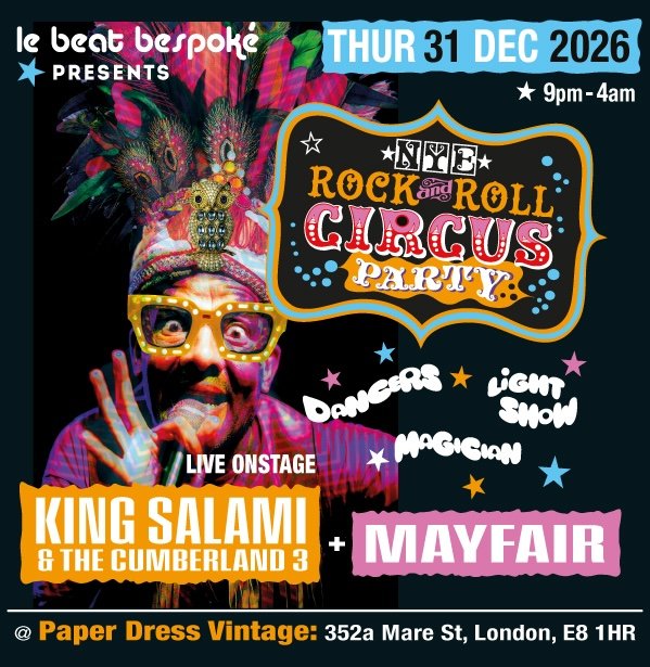 NYE Rock N Roll Circus 2026 (Early Bird)